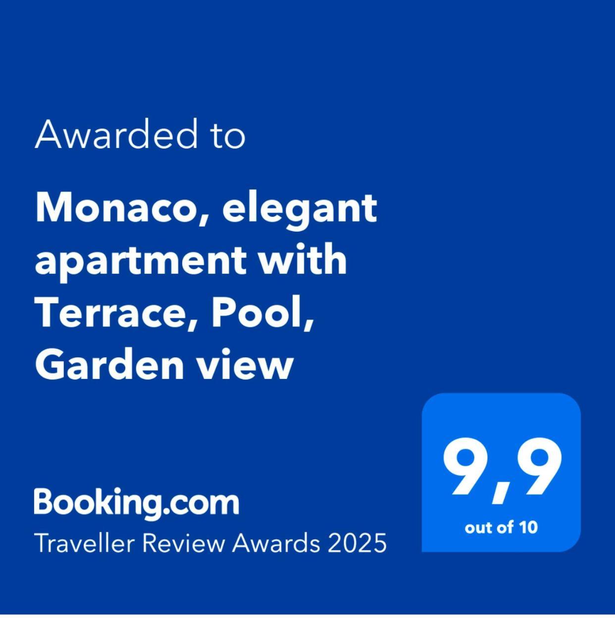 Monaco, Elegant & Quiet Renovated Apartment, In Fontvieille District, With Terrace & Pool, 15Min Walk To F1 Grand Prix Extérieur photo